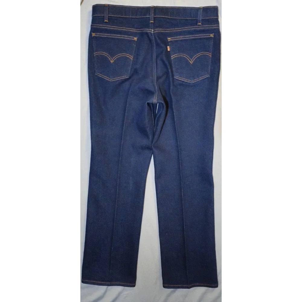 Vintage Levis Orange Tab, Made in USA, Action Jeans Mens 38‎ X 30 Blue Pants
